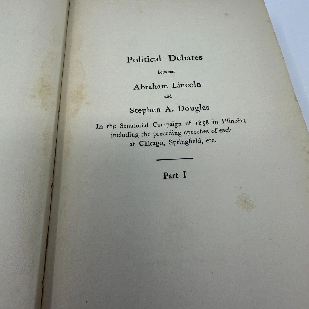 The Writings of Abraham Lincoln Vol 3, 1923, Constitutional Ed. GP Putnam's Sons